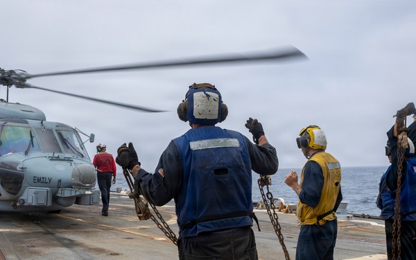 Delbert D. Black Conducts Flight Operations