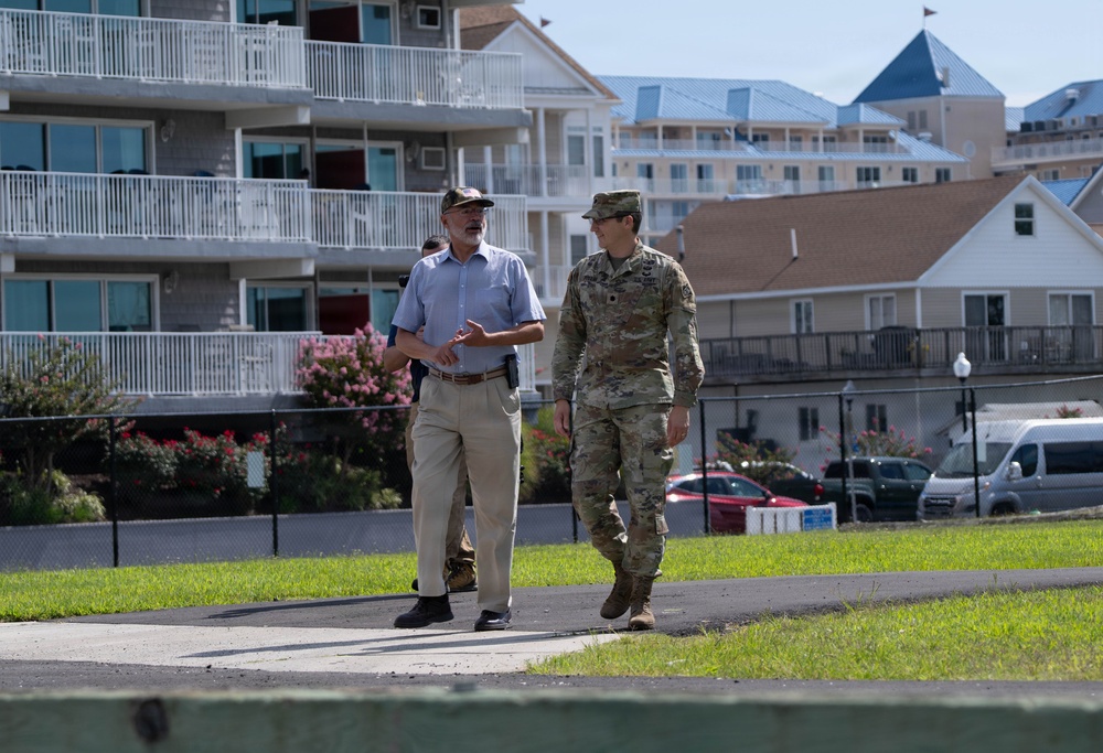 Rep. Andy Harris tours U.S. Army Corps of Engineers dredging operations in Ocean City, Md.