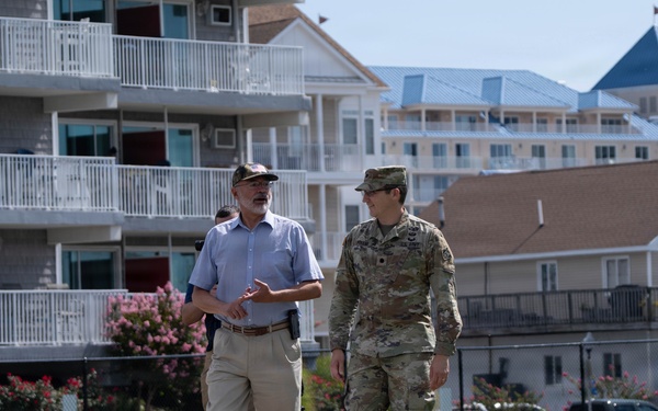 Rep. Andy Harris tours U.S. Army Corps of Engineers dredging operations in Ocean City, Md.