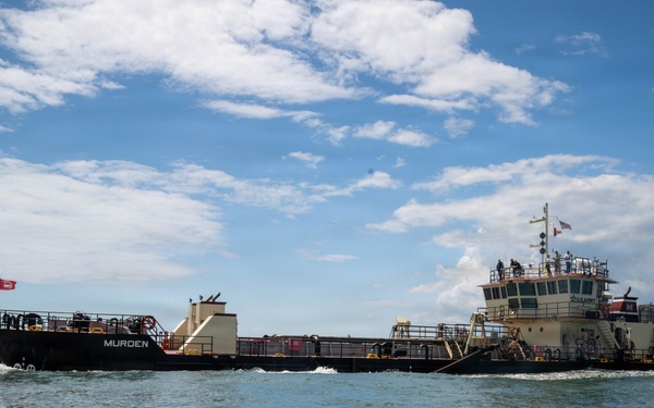 Rep. Andy Harris tours U.S. Army Corps of Engineers dredging operations in Ocean City, Md.