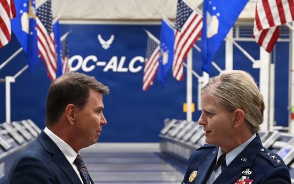 Air Force Sustainment Center and Oklahoma State Department of Education memorandum of understanding