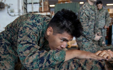 U.S. Navy Hospital Corpsman Conduct TCCC Training
