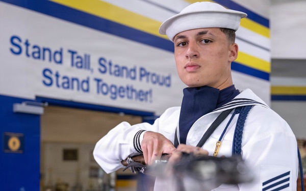 U.S. Navy Ceremonial Guard Training at Ceremonial Guard Training Hall