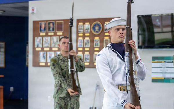 U.S. Navy Ceremonial Guard Drill Team Practice