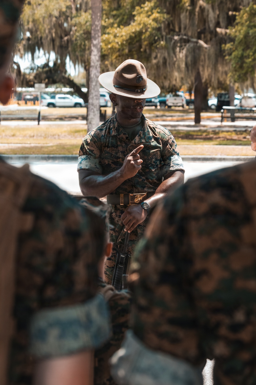 Mike Company Close Order Drill