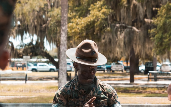Mike Company Close Order Drill