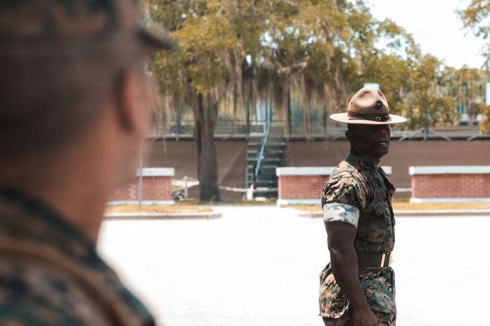 Mike Company Close Order Drill