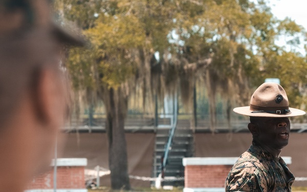 Mike Company Close Order Drill