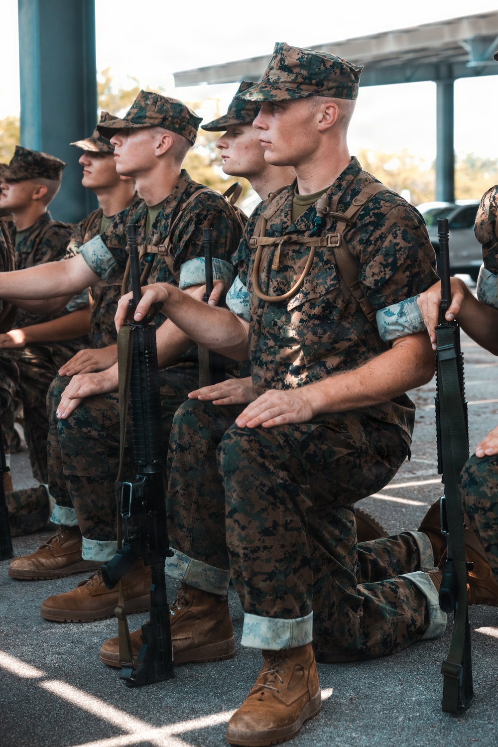 Mike Company Close Order Drill