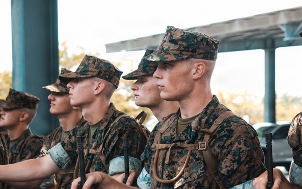 Mike Company Close Order Drill