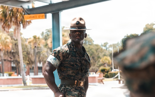 Mike Company Close Order Drill