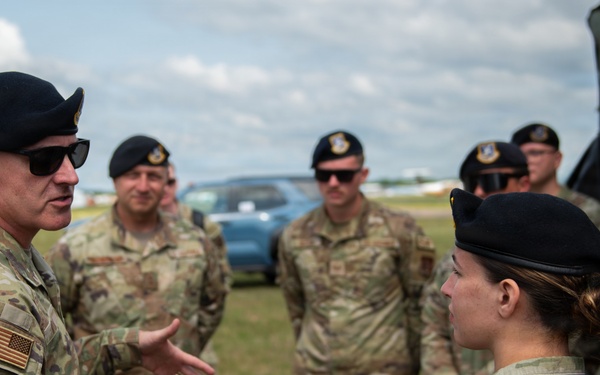 CMSAF Visits EAA AirVenture Oshkosh 2026