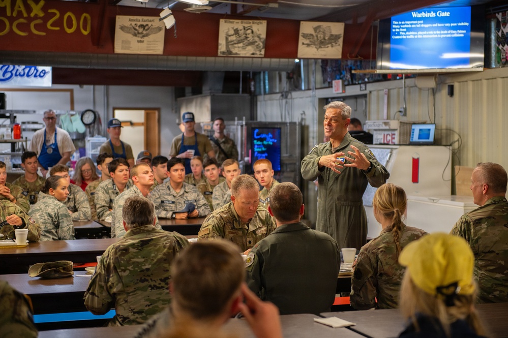 CSAF Visits EAA AirVenture Oshkosh 2026