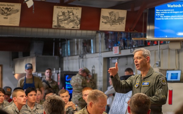 CSAF Visits EAA AirVenture Oshkosh 2026