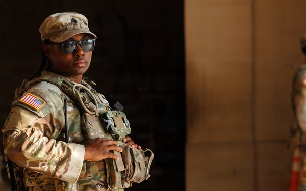 Mississippi Guardsmen Patrol the National Mall