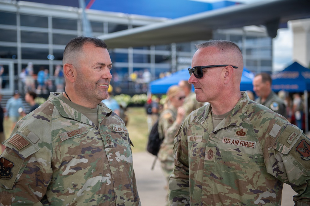 CMSAF Visits EAA AirVenture Oshkosh 2026