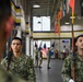 U.S. Navy Sailors Conduct Honor Guard Drill Training