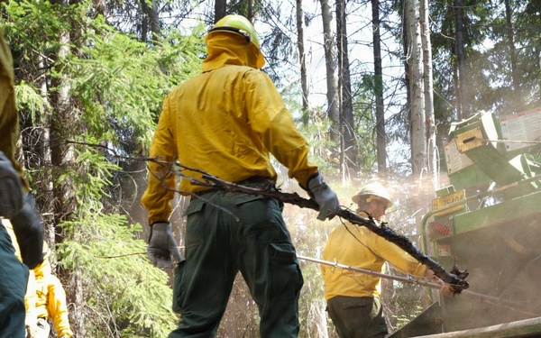 Washington National Guard Soldiers and Airmen Support Statewide Wildfire Response