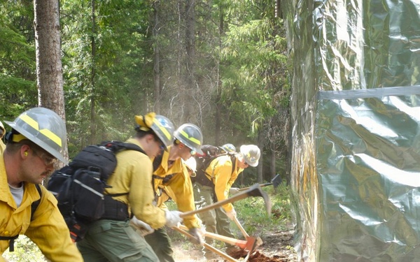 Washington National Guard Soldiers and Airmen Support Statewide Wildfire Response
