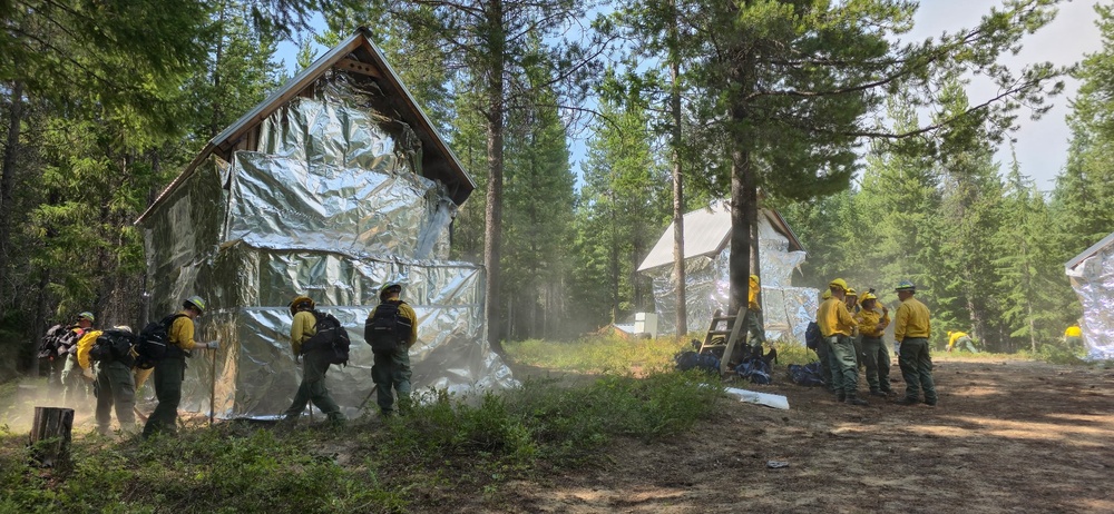 Washington National Guard Soldiers and Airmen Support Statewide Wildfire Response