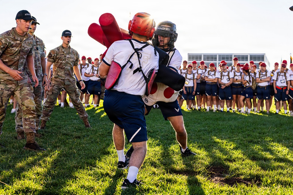 Basic Cadets from the Class of 2030 compete for the title of "Big Bad Basic"