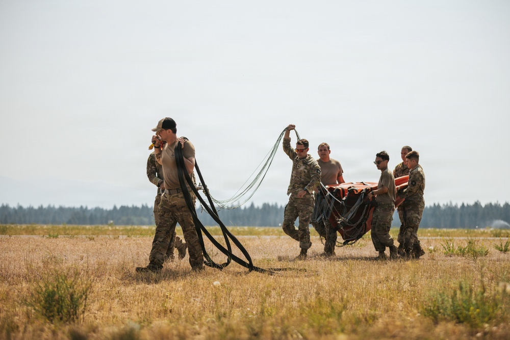 Washington National Guard Soldiers and Airmen Support Statewide Wildfire Response