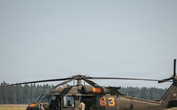 Washington National Guard Soldiers and Airmen Support Statewide Wildfire Response