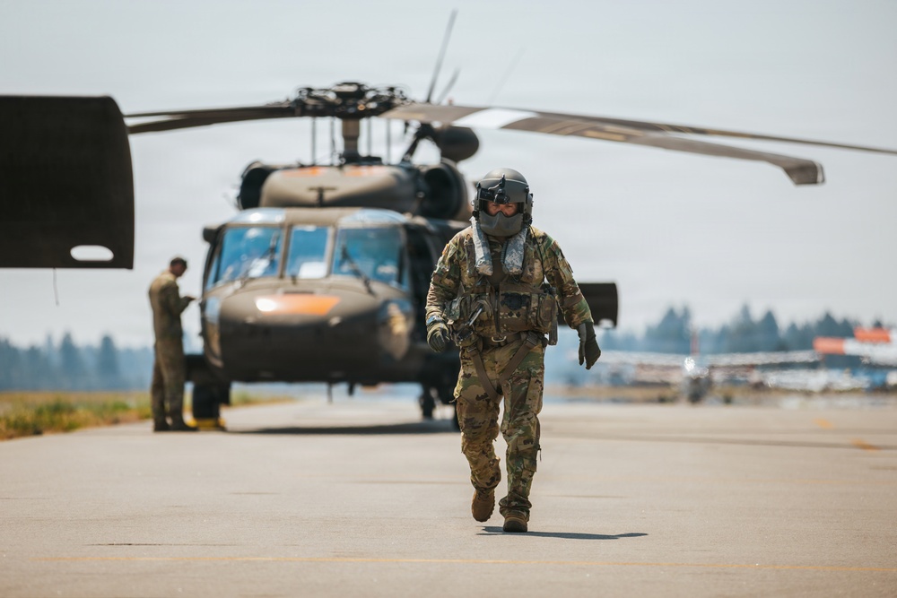 Washington National Guard Soldiers and Airmen Support Statewide Wildfire Response