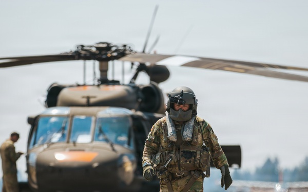 Washington National Guard Soldiers and Airmen Support Statewide Wildfire Response