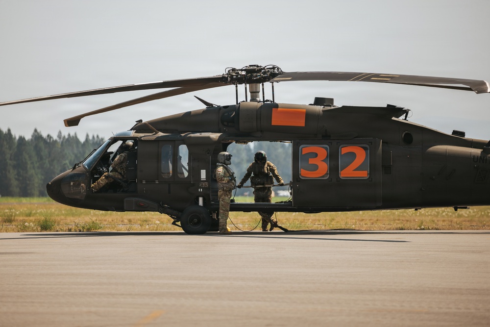 Washington National Guard Soldiers and Airmen Support Statewide Wildfire Response