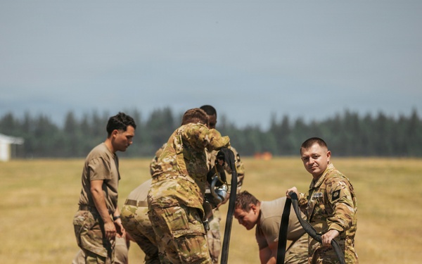 Washington National Guard Soldiers and Airmen Support Statewide Wildfire Response