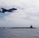 USAF A-10 Thunderbolt II Escorts USN Ohio-class SSBN