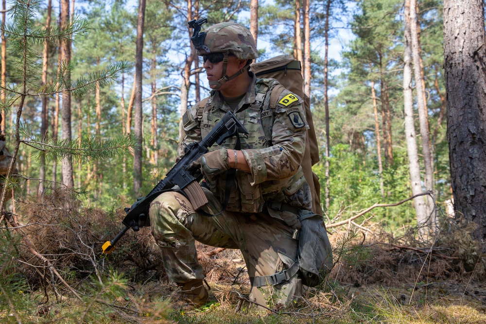 USAREUR-AF Best Squad Competition- lanes