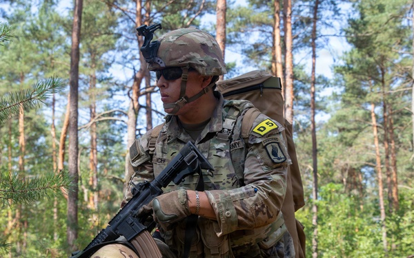 USAREUR-AF Best Squad Competition- lanes