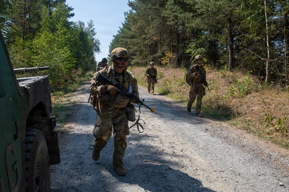 USAREUR-AF Best Squad Competition- lanes