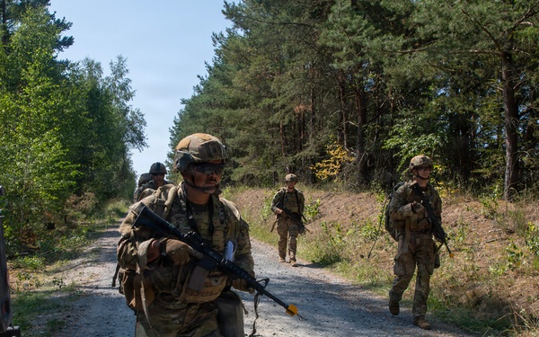 USAREUR-AF Best Squad Competition- lanes
