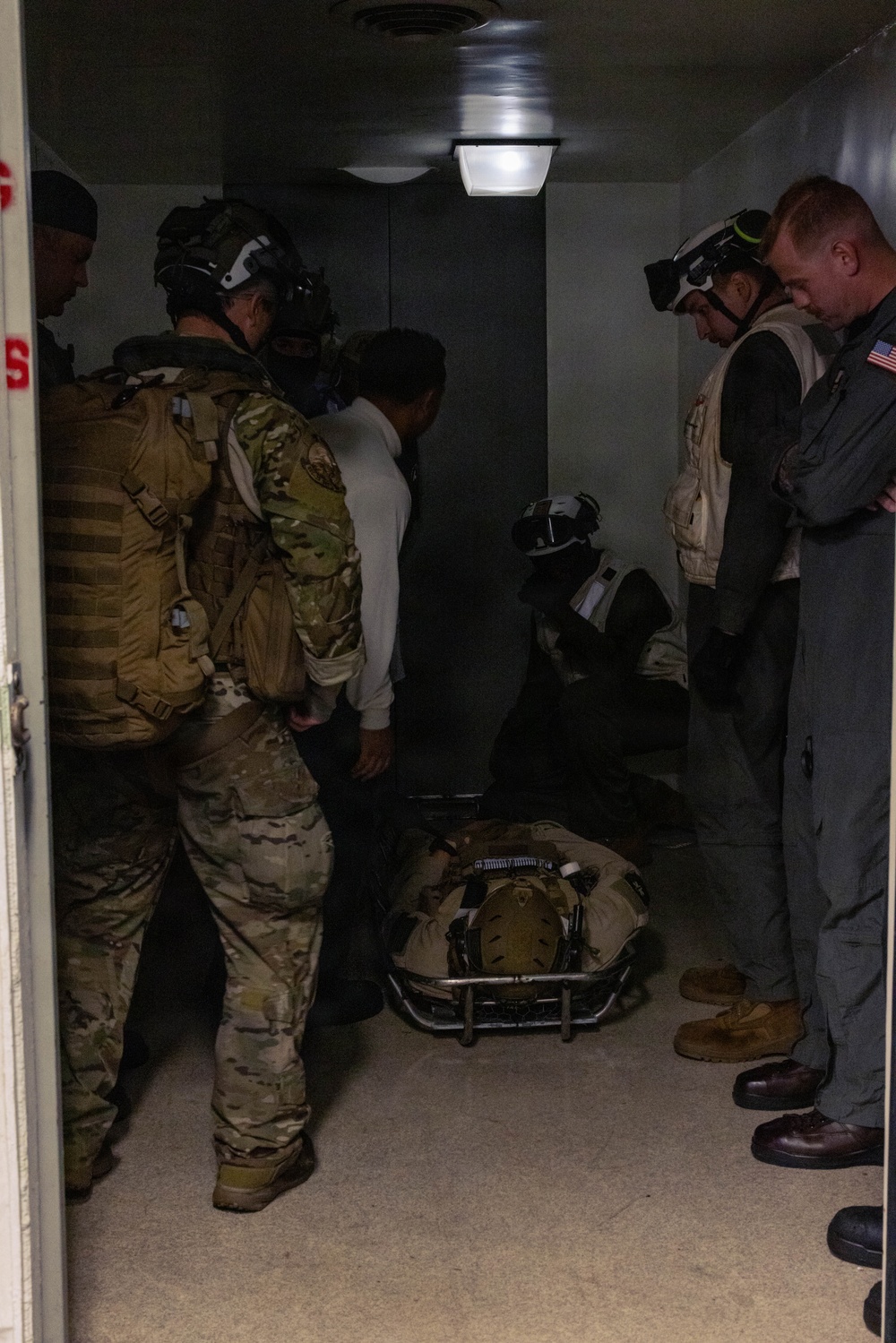 13th MEU | Simulated Casualty Evacuation Care