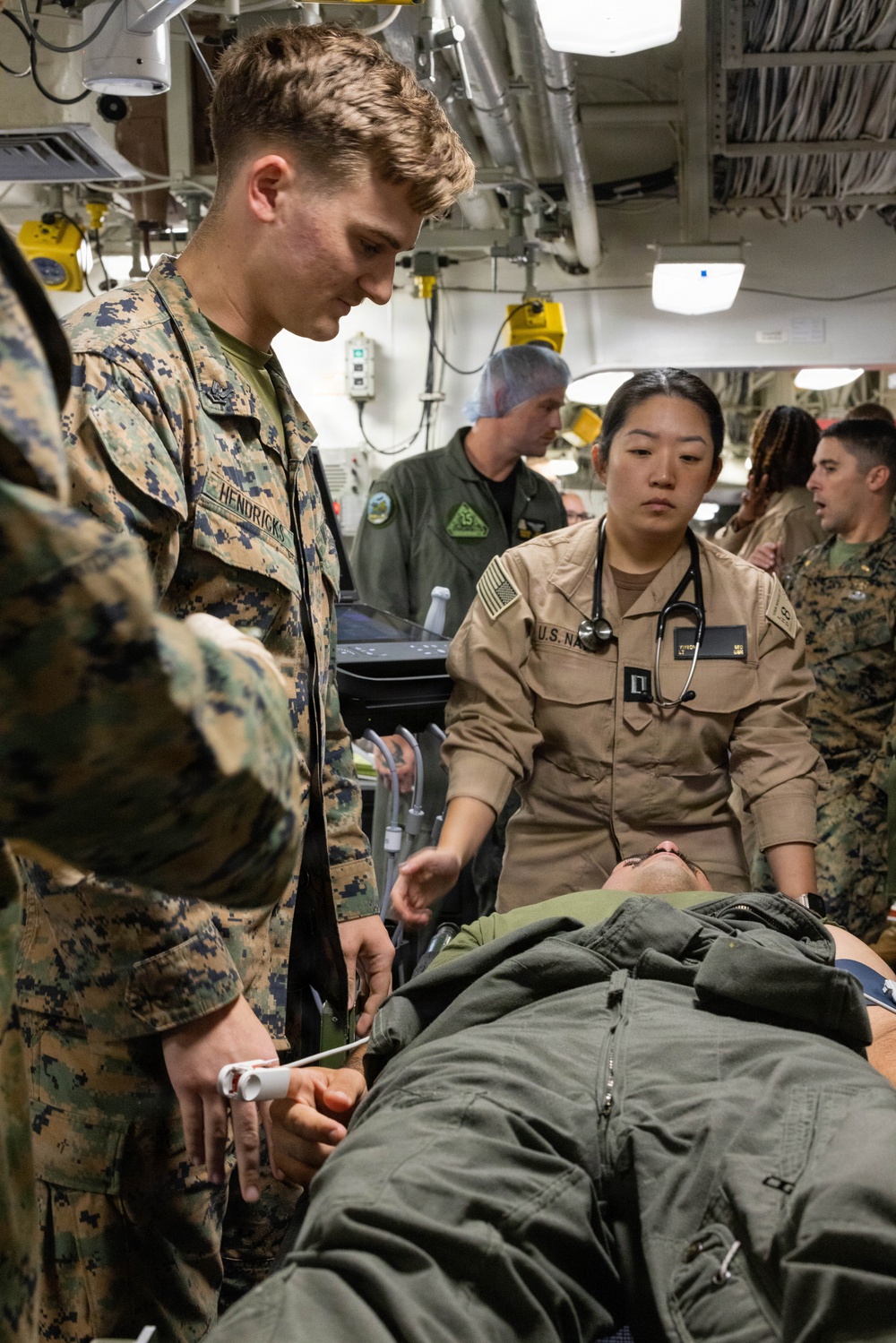13th MEU | Simulated Casualty Evacuation Care
