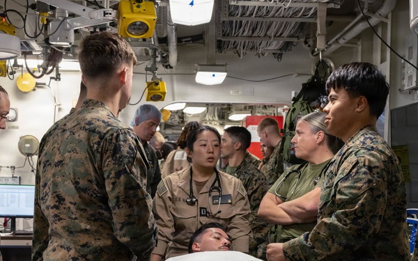13th MEU | Simulated Casualty Evacuation Care