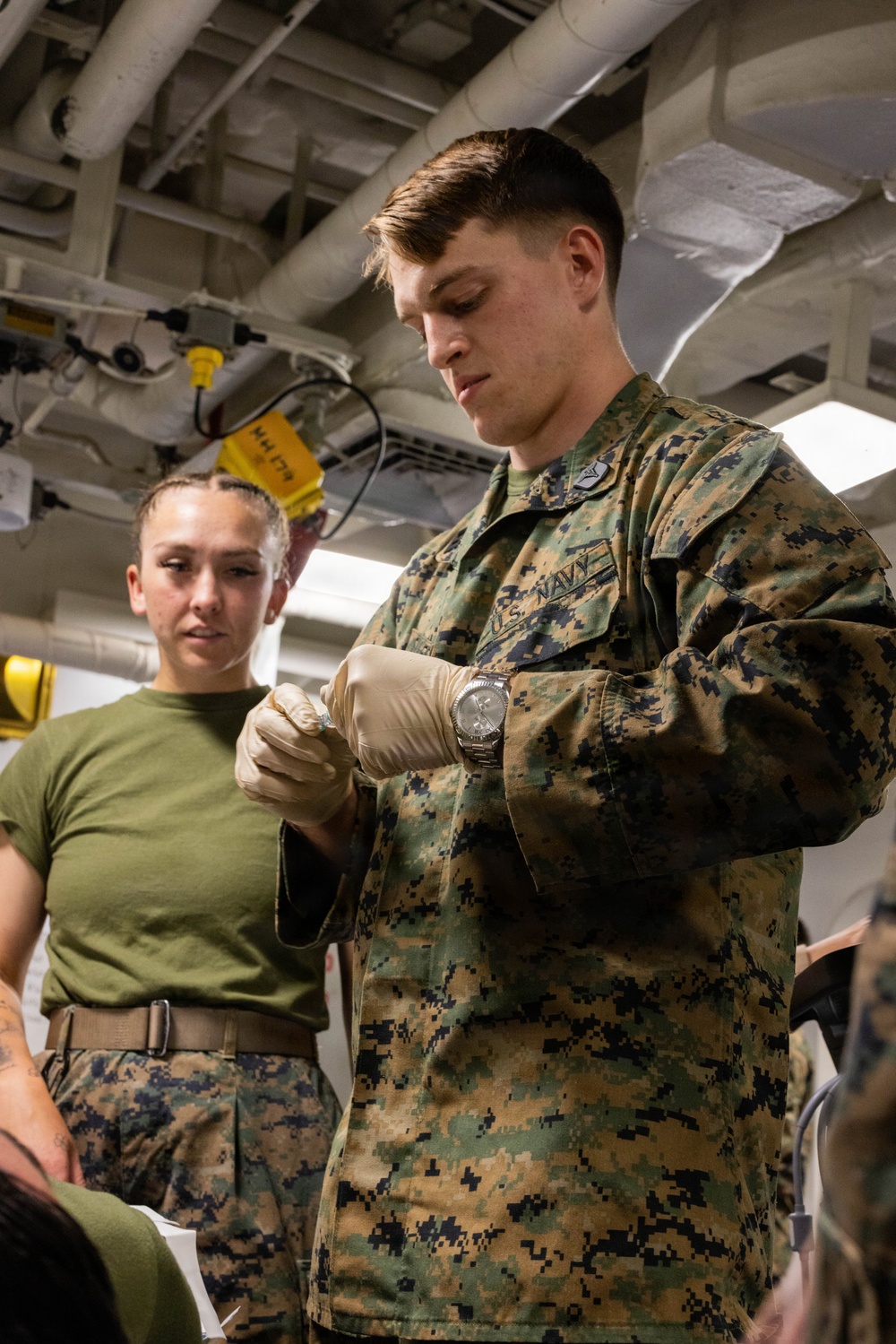 13th MEU | Simulated Casualty Evacuation Care