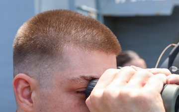 John Finn Stands Watch