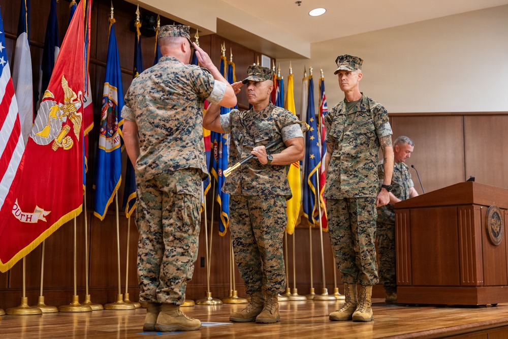 Marine Forces Reserve and Marine Forces South Force Sergeant Major Relief and Appointment Ceremony