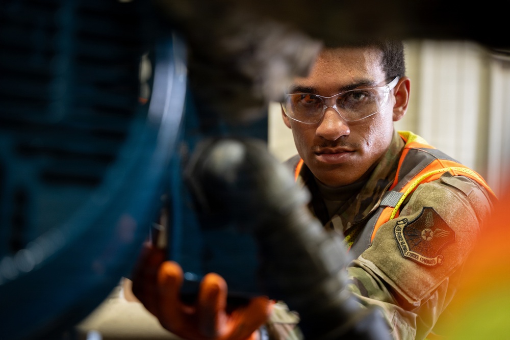 509th CES updates fuel transfer pumps at Whiteman AFB