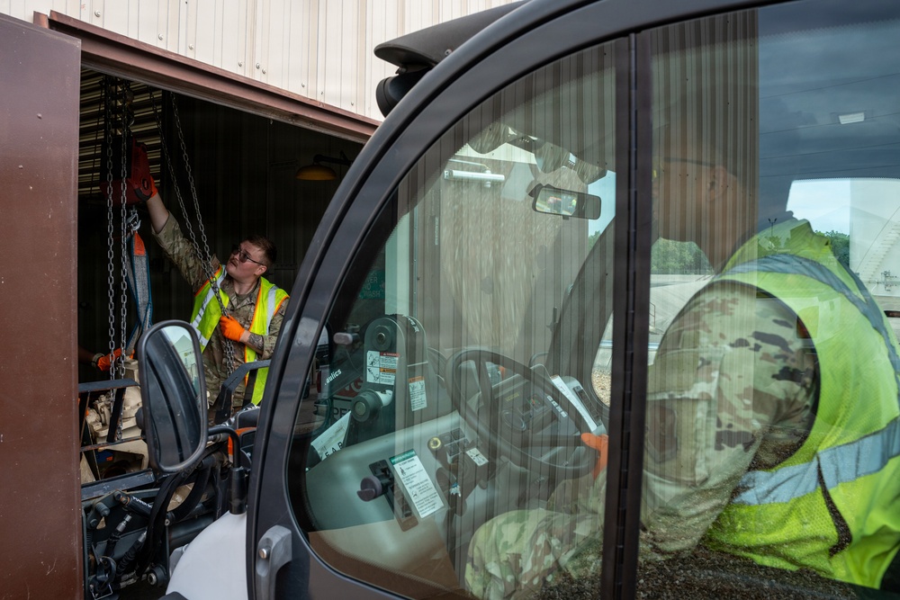 509th CES updates fuel transfer pumps at Whiteman AFB