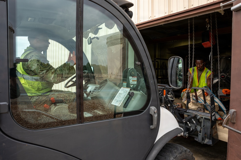 509th CES updates fuel transfer pumps at Whiteman AFB