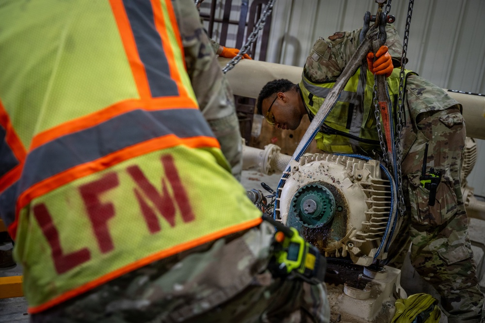 509th CES updates fuel transfer pumps at Whiteman AFB