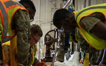 509th CES updates fuel transfer pumps at Whiteman AFB