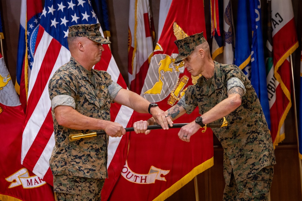 Marine Forces Reserve and Marine Forces South Force Sergeant Major Relief and Appointment Ceremony