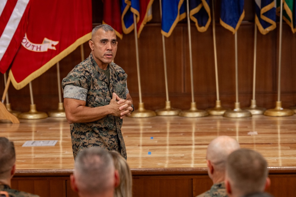 Marine Forces Reserve and Marine Forces South Force Sergeant Major Relief and Appointment Ceremony