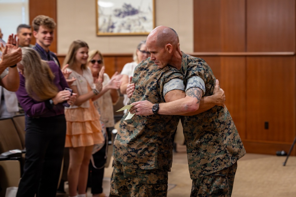 Marine Forces Reserve and Marine Forces South Force Sergeant Major Relief and Appointment Ceremony